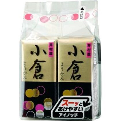 井村屋 ミニようかん小倉 ４本入４本 【新商品 5/17 発売】 □お取り寄せ品 【購入入数１２個】