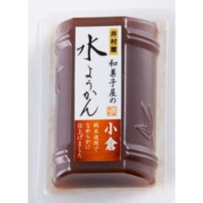 井村屋 和菓子屋の水ようかん 小倉 ８３ｇ □お取り寄せ品 【購入入数４０個】