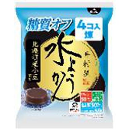 井村屋 袋入水ようかん糖質オフ４個 □お取り寄せ品 【購入入数１０個】
