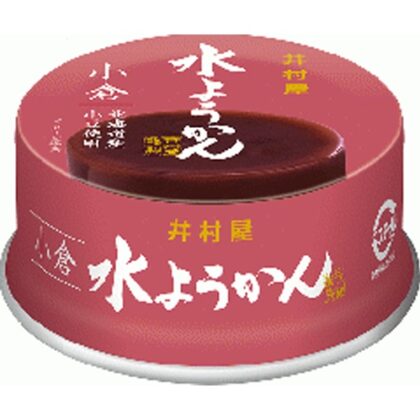 井村屋 缶水ようかん 小倉８３ｇ □お取り寄せ品 【購入入数３２個】