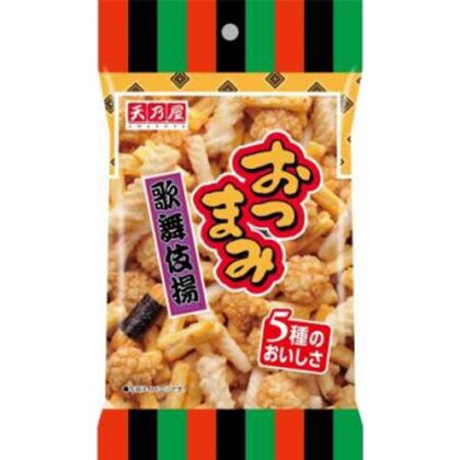 天乃屋 おつまみ歌舞伎揚 ３８ｇ △ 【購入入数１２個】