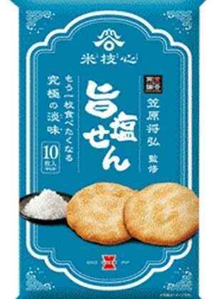 岩塚製菓 旨塩せん １０枚 【新商品 6/23 発売】 □お取り寄せ品 【購入入数１２個】
