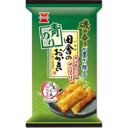 岩塚製菓 田舎のおかき 青のり味 ８本 【今月の特売 菓子】 【購入入数１２個】