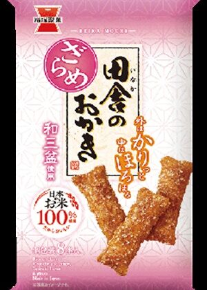 岩塚製菓 田舎のおかき ざらめ味 ８本 【今月の特売 菓子】 【購入入数１２個】