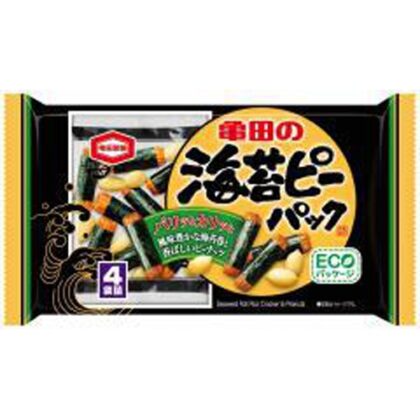 亀田 海苔ピーパック ４袋詰８５ｇ  【購入入数１２個】
