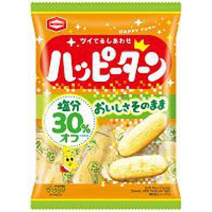 亀田 減塩ハッピ－タ－ン ８３ｇ □お取り寄せ品 【購入入数１２個】