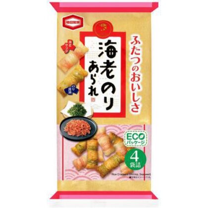 亀田 海老のりあられ ６４ｇ □お取り寄せ品 【購入入数１２個】