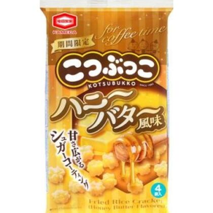 亀田 こつぶっこ ハニーバター風味７２ｇ □お取り寄せ品 【購入入数１２個】