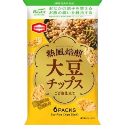 亀田 熱風焙煎大豆チップス ５４ｇ □お取り寄せ品 【購入入数１２個】