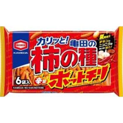 亀田 柿の種辛旨ホットチリ １６４ｇ 【新商品 6/2 発売】 □お取り寄せ品 【購入入数１２個】