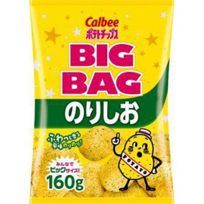 カルビー ビッグバッグ のりしお１６０ｇ  【購入入数１２個】