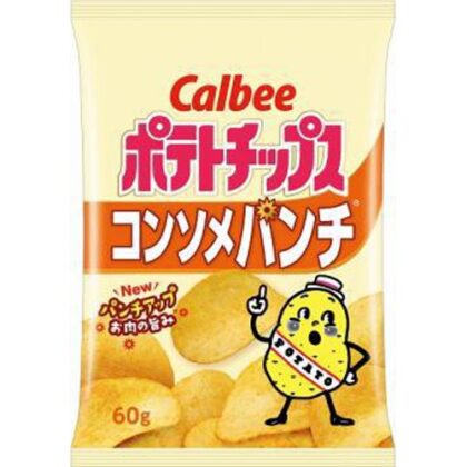 カルビー ポテト コンソメパンチ６０ｇ  【購入入数１２個】