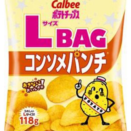 カルビー ポテトＬサイズＢＡＧコンソメ１１８ｇ □お取り寄せ品 【購入入数１２個】