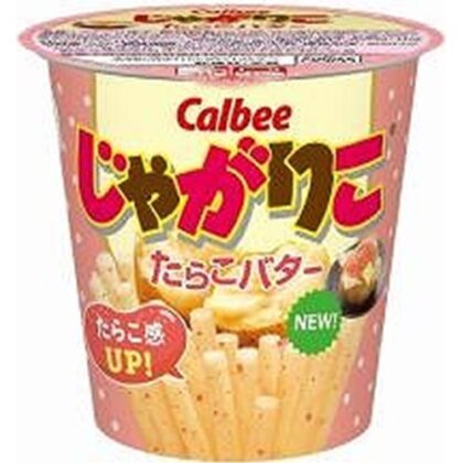 カルビー じゃがりこ たらこバター５２ｇ △ 【購入入数１２個】