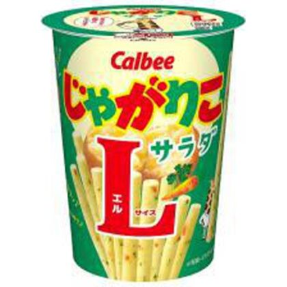 カルビー じゃがりこ サラダＬサイズ６８ｇ △ 【購入入数１２個】