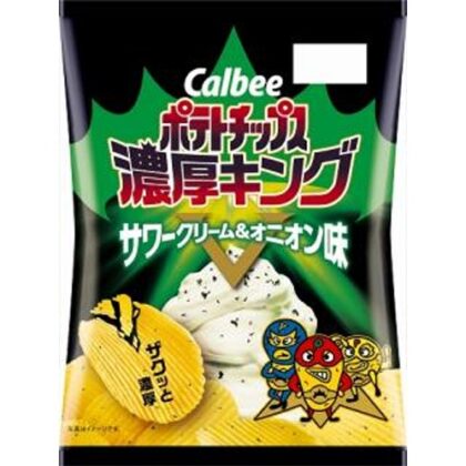 カルビー ポテト 濃厚キングサワクリオニオン５５ｇ □お取り寄せ品 【購入入数１２個】