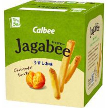 カルビー Ｊａｇａｂｅｅ うすしお味７５ｇ △ 【購入入数１２個】