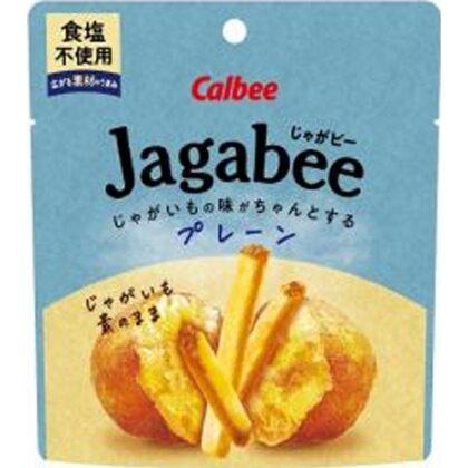カルビー Ｊａｇａｂｅｅ プレーン食塩不使用３８ｇ  【購入入数１２個】