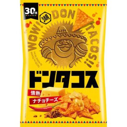 湖池屋 ドンタコス 情熱ナチョチーズ６０ｇ △ 【購入入数１２個】