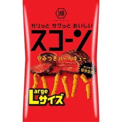 湖池屋 Ｌスコーン やみつきバーベキュー１７０ｇ  【購入入数１２個】