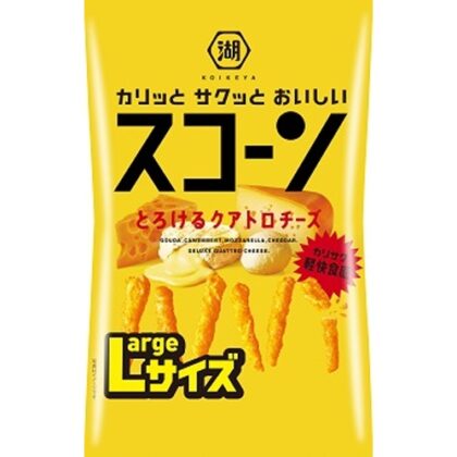 湖池屋 Ｌスコーンとろけるクアトロチーズ１７０ｇ  【購入入数１２個】