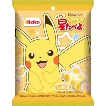 栗山米菓 ポケモン小さな星たべよ しお味１７ｇ △ 【購入入数１０個】