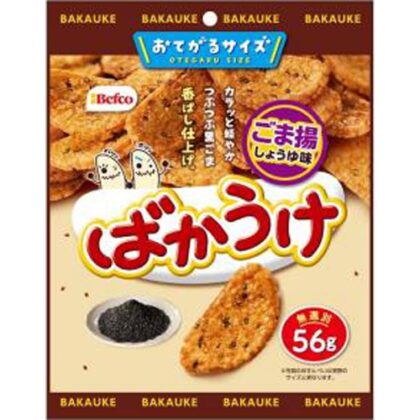 栗山米菓 ５６ｇばかうけごま揚 □お取り寄せ品 【購入入数２０個】