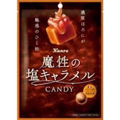 カンロ 魔性の塩キャラメルキャンディ ６５ｇ □お取り寄せ品 【購入入数４８個】
