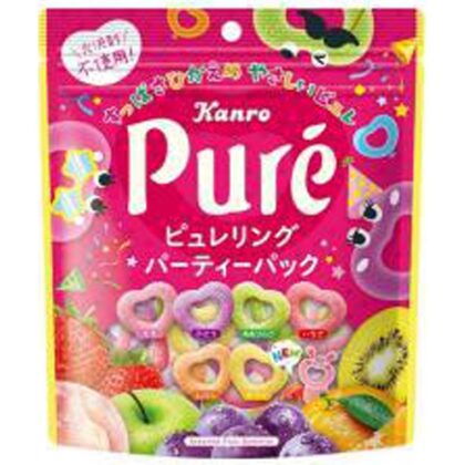 カンロ ピュレリングパーティーパック １５９ｇ △ 【購入入数４個】