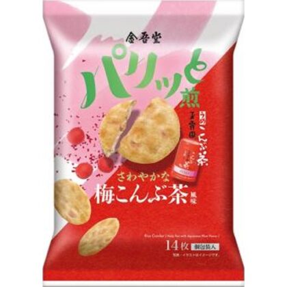 金吾堂 さわやかな梅こんぶ茶風味１４枚 □お取り寄せ品 【購入入数１２個】