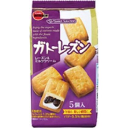 ブルボン ガトーレーズン ５個 □お取り寄せ品 【購入入数１０個】