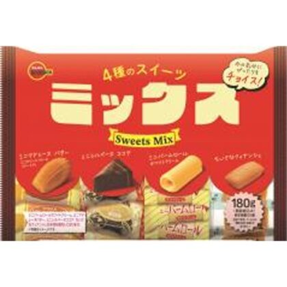 ブルボン ４種のスイーツミックス１８０ｇ △ 【購入入数６個】