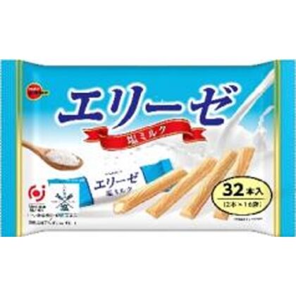 ブルボン エリーゼ 塩ミルク２本×１６袋 【新商品 6/24 発売】 △ 【購入入数１２個】
