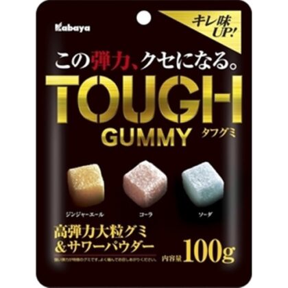 カバヤ タフグミ １００ｇ △ 【購入入数６個】