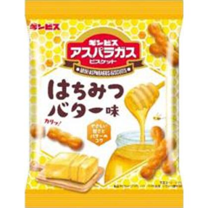 ギンビス ミニアスパラガスはちみつバター味５８ｇ  【購入入数４０個】