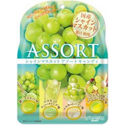 扇雀飴 シャインマスカットアソートキャンディ８５ｇ △ 【購入入数１０個】