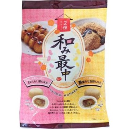 戸田屋 和み最中（みたらし餅と黒密きな粉）１９０ｇ △ 【購入入数１２個】