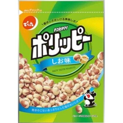 でん六 ポリッピー しお味８５ｇ 【新商品 5/20 発売】 □お取り寄せ品 【購入入数４８個】