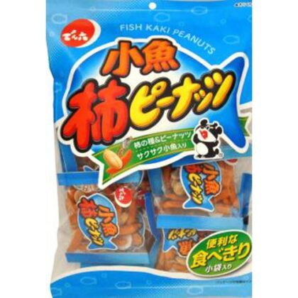 でん六 小魚柿ピーナッツ ９６ｇ  【購入入数１２個】