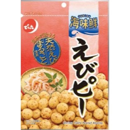 でん六 えびピー ６８ｇ 【新商品 5/26 発売】 □お取り寄せ品 【購入入数４８個】