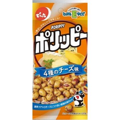 でん六 Ｅサイズポリッピー ４種のチーズ味４４ｇ □お取り寄せ品 【購入入数１０個】
