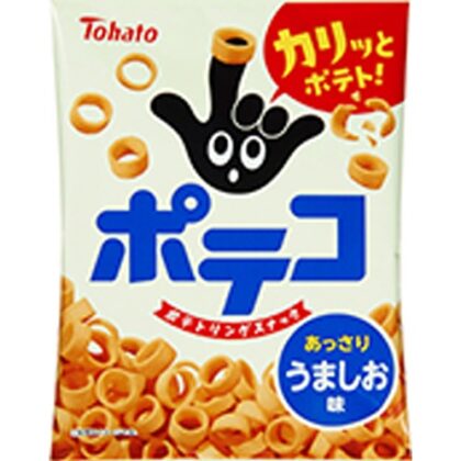 東ハト ポテコ うましお味６７ｇ □お取り寄せ品 【購入入数１２個】