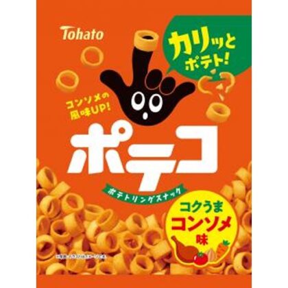 東ハト ポテコ コンソメ味６０ｇ △ 【購入入数１２個】