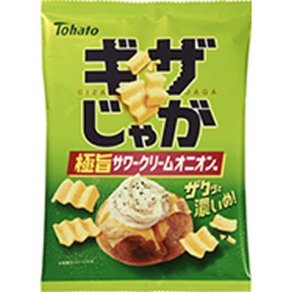 東ハト ギザじゃが極旨サワークリームオニオン５５ｇ △ 【購入入数１２個】