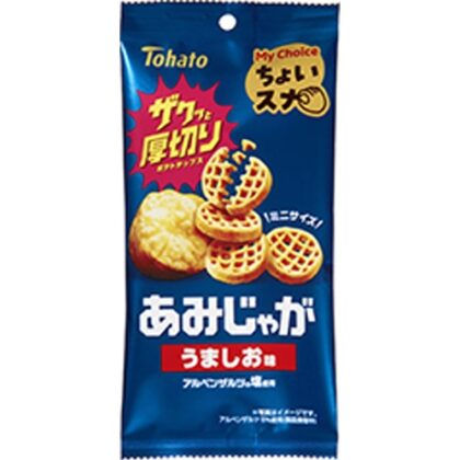 東ハト ちょいスナあみじゃが うましお味４０ｇ  【購入入数６個】