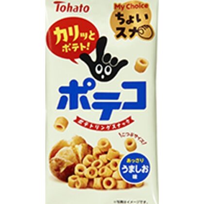 東ハト ちょいスナポテコ うましお味４０ｇ  【購入入数６個】
