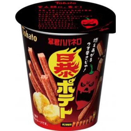 東ハト 暴君ハバネロ 暴ポテト３０ｇ 【新商品 5/19 発売】 △ 【購入入数２４個】