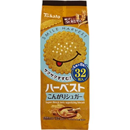 東ハト ハーベスト こんがりシュガー８包 □お取り寄せ品 【購入入数２４個】