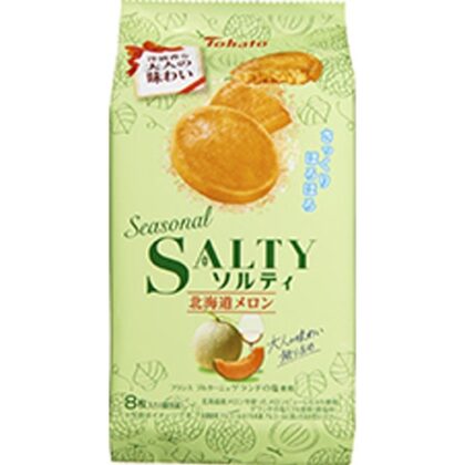 東ハト Ｓｅａｓｏｎａｌソルティ北海道メロン８枚 【新商品 7/14 発売】 □お取り寄せ品 【購入入数２４個】
