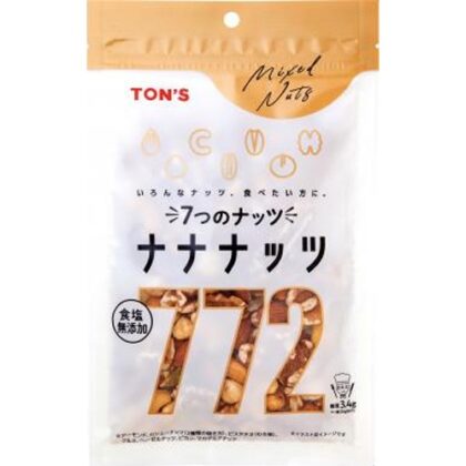 東洋ナッツ 食塩無添加ナナナッツ１６０ｇ □お取り寄せ品 【購入入数１０個】